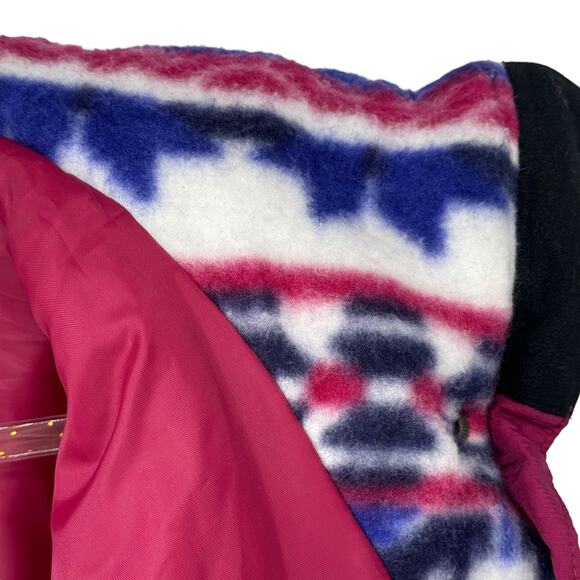 Tyrolia by Head VTG Skiwear Women’s 2 PC SZ 8 Apres 80s Y2K Purple Fleece Snow - Picture 8 of 16